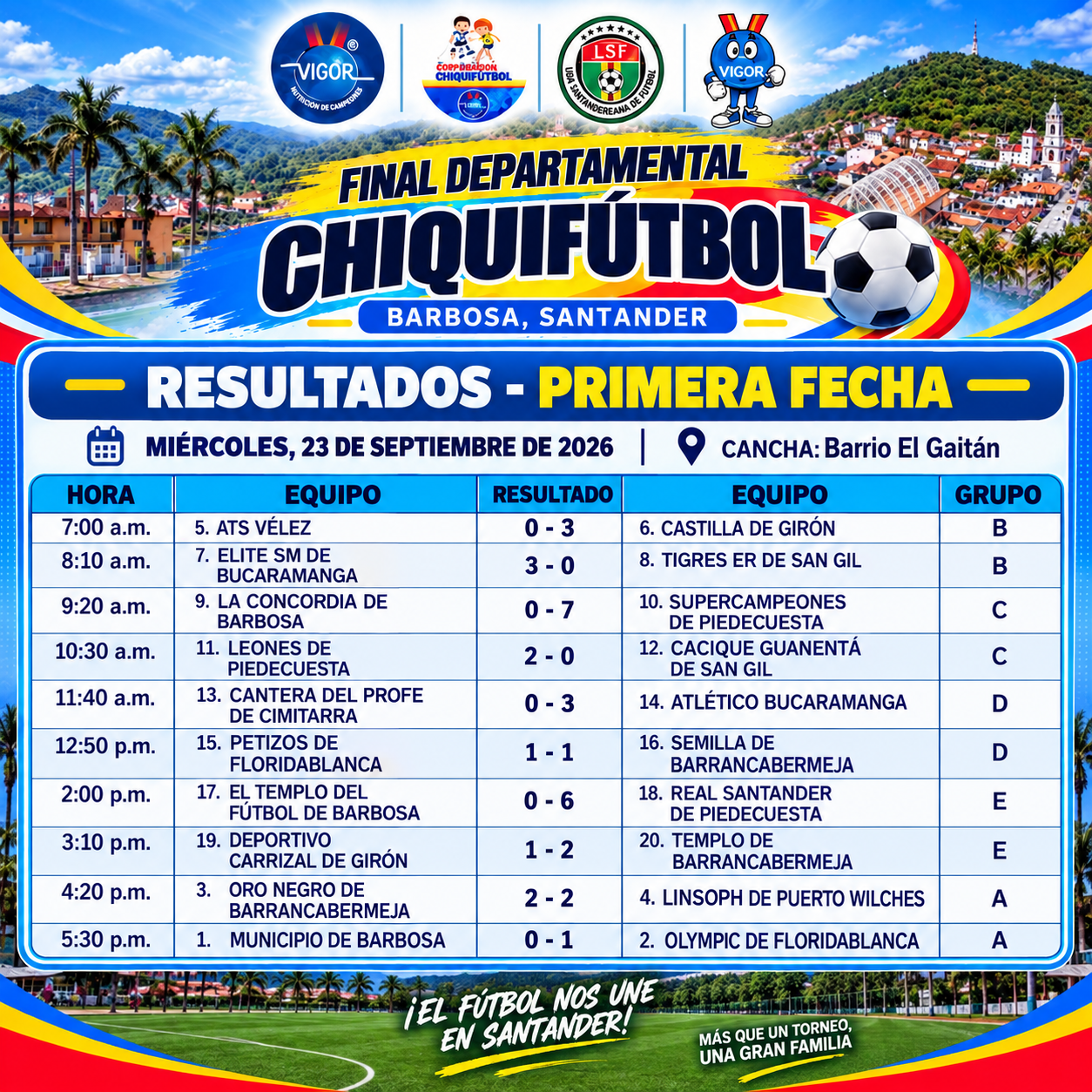 #Chiquifútbol #LSF #Barbosa